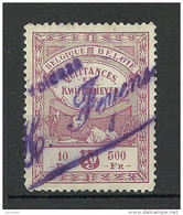 BELGIEN Belgium Revenue Tax Steuermarke Lion O - Timbres