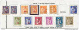 FRANKREICH France 1934-1941 Type Peace Paix Frieden OPT-s Small Specialized Lot Of Various Types & Color Shades */o - Other & Unclassified