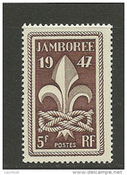 FRANCE Frankreich 1947 Scouting Pfadfinder Boy Scouts Jamboree Michel 786 MNH - Unused Stamps