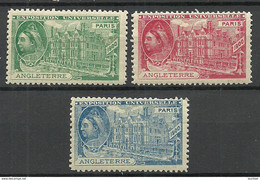France 1900 EXPOSITION UNIVERSELLE Paris ANGLETERRE Great Britain MNH - 1900 – Pariis (France)