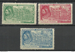 France 1900 EXPOSITION UNIVERSELLE Paris ANGLETERRE Great Britain MNH - 1900 – Parigi (Francia)