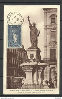 FRANKREICH France 1937 Michel 357 Nansen-Fond O Bordeaux Maxi Card Maximumkarte - Zonder Classificatie