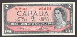 1954 $2  Signed Lawson / Bouey  UNC - Canada