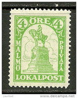 SCHWEDEN Sweden MALMÖ Stadtpost Local City Post MNH - Emissioni Locali