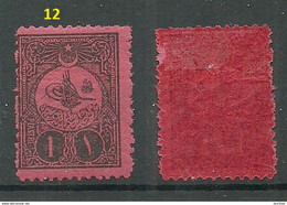 TÜRKEI Turkey 1908 Michel 29 C Postage Due Portomarke * - Portomarken