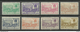 TÜRKEI Turkey 1924 Michel 799 - 806 * Frieden On Lausanne - Unused Stamps