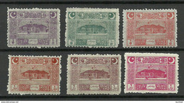 TÜRKEI Turkey 1922 Michel 787 - 792 MNH (only Mi 791 Is Hinged/*) - Unused Stamps