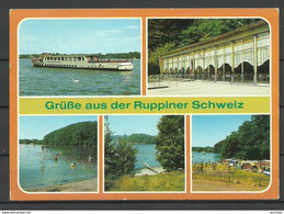 Deutschland DDR 1990 Ruppiner Schweiz Kr. NEURUPPIN (gesendet, Mit Briefmarke) - Neuruppin