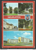 Deutschland DDR Ansichtskarte Neuruppin Gesendet 1990, Mit Briefmarke - Neuruppin
