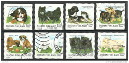 FINLAND FINNLAND 1998 Michel 1437 - 1444 Hunde Dogs O - Farm