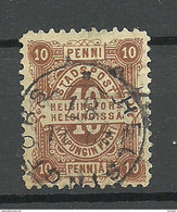 FINLAND HELSINKI 1884 Local City Post Stadtpost Helsinki O - Emisiones Locales