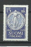 FINLAND FINNLAND 1949 Michel 375 Technische Hochschule MNH - Nuovi
