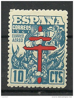Espana Spain 1941 Zwangzuschlagsmarke Tuberculosis - 1931-50 Nuovi