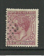 SPAIN Spanien Espana 1877 Michel 15 Stempelmarke Postage Due O - Postage Free