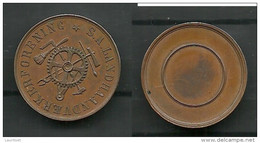 Interesting Old Medal From Denmark ? Netherland ? Please Maybe Somebody Has Information !? - Souvenirmunten (elongated Coins)