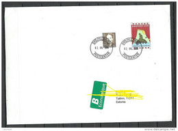 DENMARK Dänemark 2016 Brief Nach Estland Michel 1119 Etc - Covers & Documents