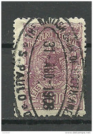 BRAZIL Brazilia 0 1908 Old Revenue Tax Fiscal Stamp Thesoro Federal 5000 Reis O - Portomarken