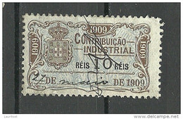 BRAZIL Brazilia 1909 Revenue Tax Contribuicao Industrial O - Officials