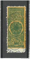 BRAZIL Brazilia 1889 Revenue Tax Fiscal Stamp Thesouro Federal 300 Reis O - Impuestos