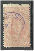 BRAZIL Brazilia O 1893 Revenue Fiscal Stamp Thesouro National 300 R. O - Strafport