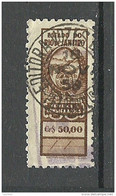 BRAZIL Brazilia Revenue Tax Fiscal Stamp Estado Do Rio De Janeiro O - Dienstmarken