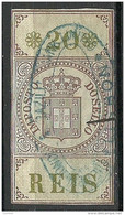 BRAZIL Brazilia Revenue Tax Fiscal Stamp 20 Reis O READ! - Timbres-taxe