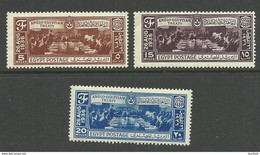 ÄGYPTEN Egypt 1936 Michel 220 - 222 * - Ongebruikt