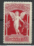 AUSTRIA Österreich Ca 1910 HYMEN Wohltätigkeitsmarke Engel Angel Vignette Spendemarke Charity * - Erinnofilia