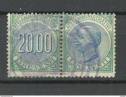 ITALIA ITALY Revenue Tax Fiscal Atti Amministrativi O - Revenue Stamps