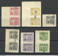 ITALIA ITALY Revenue Tax Fiscal Stamps - Fiscali