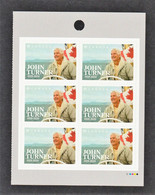 2021 Canada Politics Liberal Party Former Prime Minister John Turner Full Pane Of 6 From Booklet MNH - Heftchenblätter