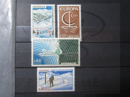 VEND BEAUX TIMBRES D ' ANDORRE FRANCAIS , ANNEE 1966 , XX !!! (c) - Full Years