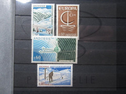 VEND BEAUX TIMBRES D ' ANDORRE FRANCAIS , ANNEE 1966 , XX !!! (e) - Années Complètes