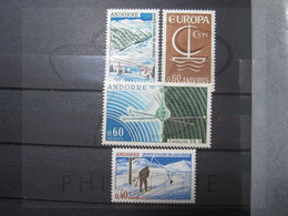 VEND BEAUX TIMBRES D ' ANDORRE FRANCAIS , ANNEE 1966 , XX !!! (h) - Années Complètes