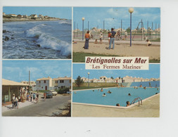 Brétignolles Sur Mer : Les Fermes Marines,la Plage Le Bourg Le Tennis La Piscine (multivues) - Bretignolles Sur Mer