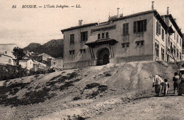 Bougie (Bejaia, Algérie) L'Ecole Indigène - Carte LL Animée N° 84 - Bejaia (Bougie)