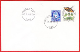 NORWAY -  7392 STAMNAN LP A (Trøndelag County) - Last Day/postoffice Closed On 1997.10.31 - Ortsausgaben