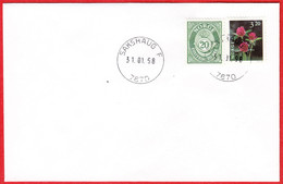 NORWAY -  7670 SAKSHAUG F (Trøndelag County) - Last Day/postoffice Closed On 1998.01.31 - Local Post Stamps