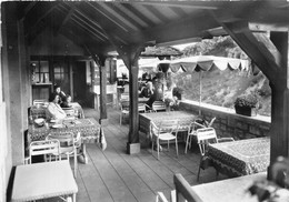 46-ROCAMADOUR- UNE DES TERRASSES DE L'HÔTEL SAINTE-MARIE - Rocamadour