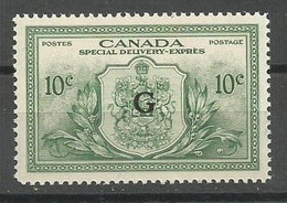 Canada Mi.27 G Overprinted MNH / ** 1950 Service Official - Sovraccarichi
