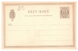 Danemark - Entiers Postaux - Postal Stationery