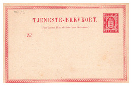 Danemark - Entiers Postaux - Entiers Postaux