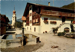 Fanas - Dorfbrunnen Mit Altem Prättingerhaus (39-322) * 1966 - Fanas