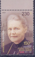 2021. Armenia,Bodil Biorn, Norwegian Missionery, 1v,  Mint/** - Armenien