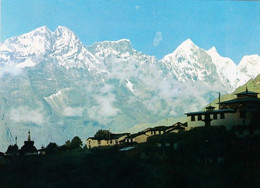 Népal The Moring View Oçf The Snowy Khonde From Thyangboche (vue Matinale Sur Le Khonde Enneigé)TBE - Népal