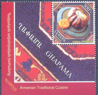 2021. Armenia,Ghapama, Armenian Traditional Cuisine, Stamp With Label, Mint/** - Armenien