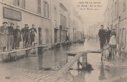 78 - LE PECQ - Crue De La Seine - Rue De Paris - Le Pecq