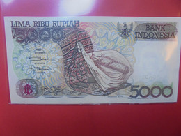 INDONESIE 5000 RUPIAH Peu Circuler/Neuf (B.23) - Indonesia