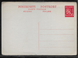 Finlande - Entiers Postaux - Interi Postali