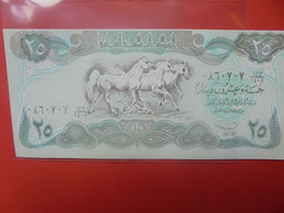 IRAQ 25 DINARS Peu Circuler/Neuf (B.23) - Irak